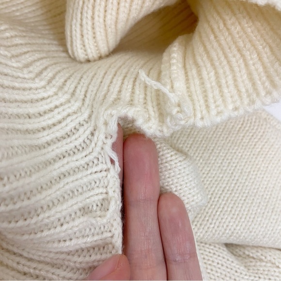 Lovers and Friends Anisa Turtleneck Sweater Dress in Cream - Picture 6 of 11